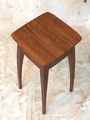 Walnut Cup of Coffee Table Top Figure